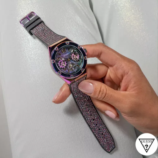 Guess Headline 2-Tone Iridescent Watch 40mm