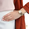 Guess Highline Gold-Tone Watch 28mm