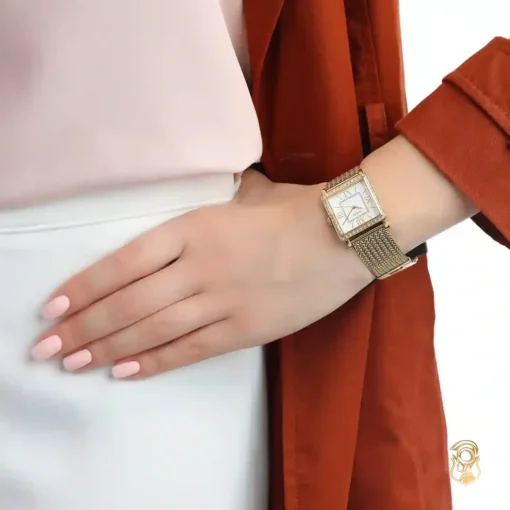 Guess Highline Gold-Tone Watch 28mm