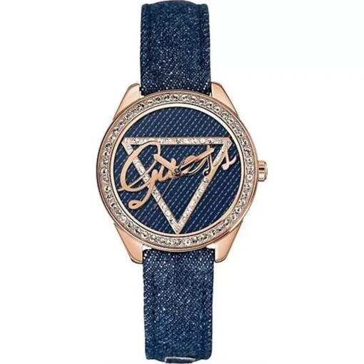 Guess Iconic Blue Denim Watch 37mm