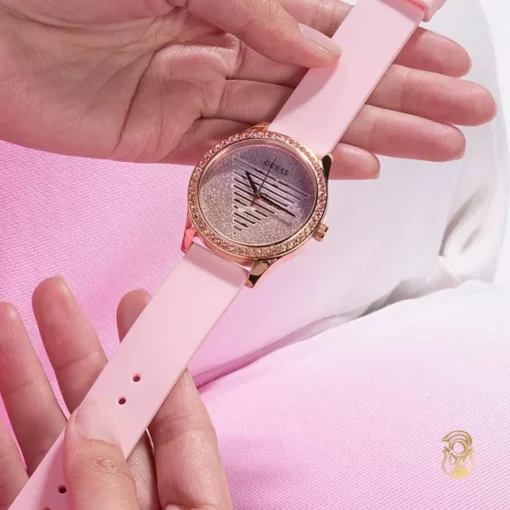 Guess Iconic Pink Tone Watch 36mm