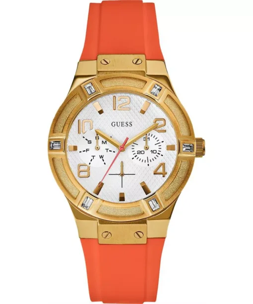 Guess Rigor Orange Tone Watch 39mm