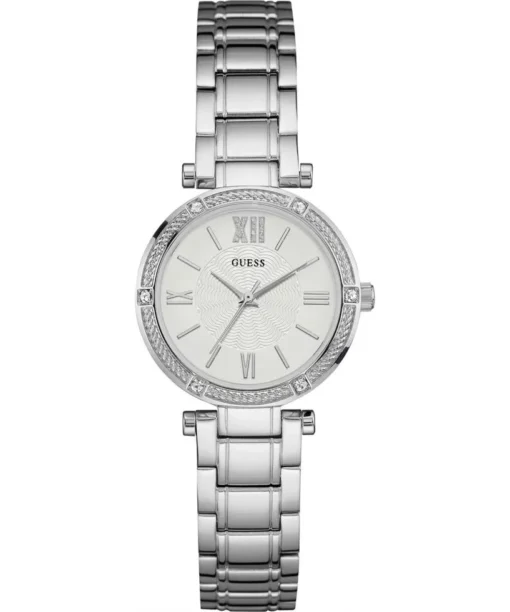Guess Park Ave South Silver Watch 30mm