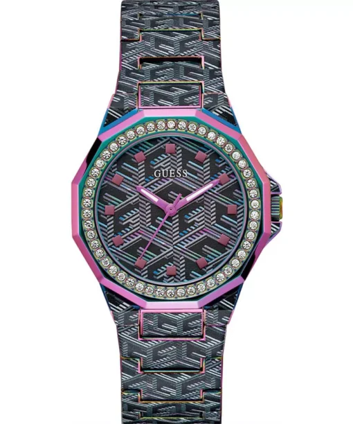 Guess G Cube Iridescent Tone Watch 38mm