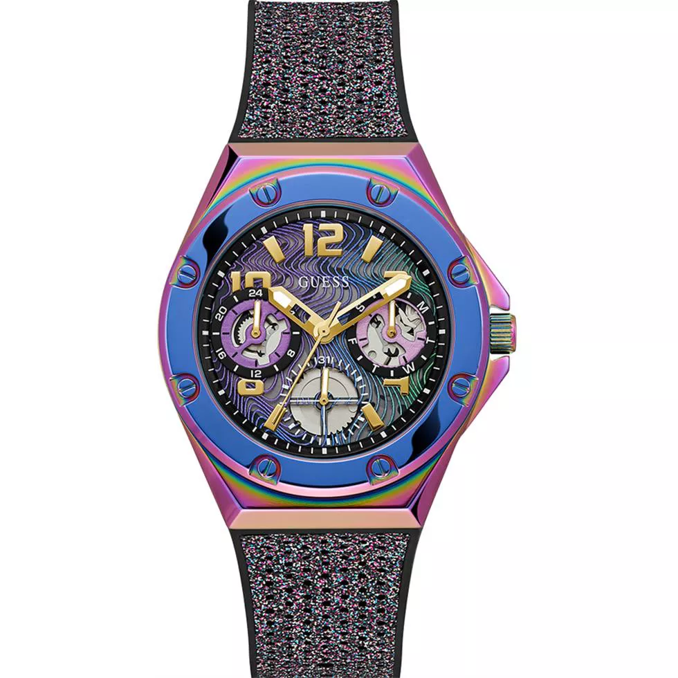 Guess Headline 2-Tone Iridescent Watch 40mm