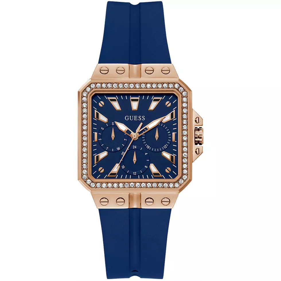 Guess Leo Blue Tone Watch 34mm