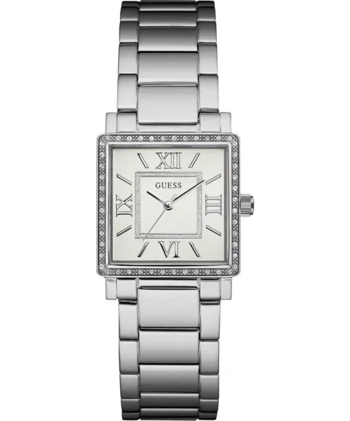 Guess Highline Silver Tone Watch 28mm