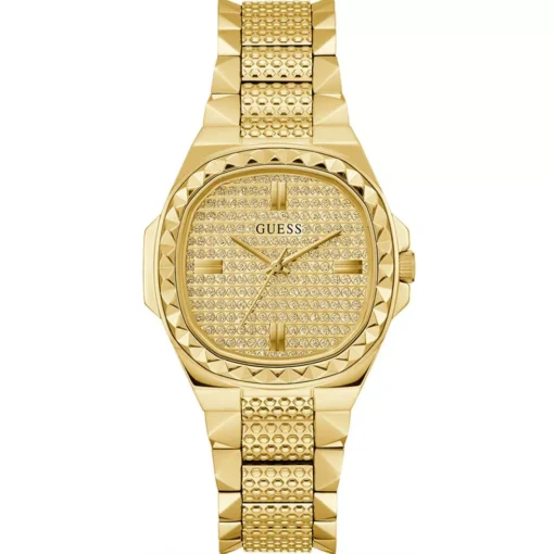 Guess Rebel Gold Tone Watch 36mm