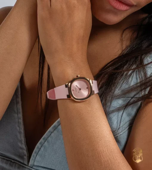 Guess Headline Pink Tone Watch 32mm