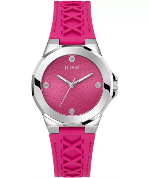 Guess Corset Pink Tone Watch 38mm