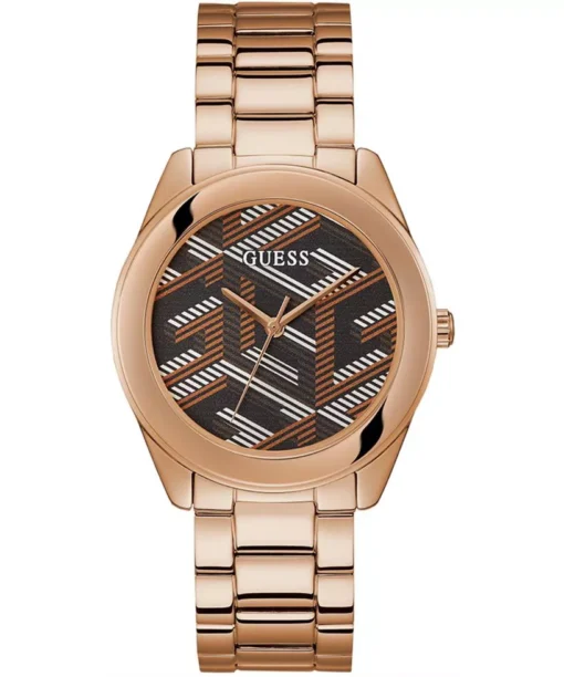 Guess G Cube  Rose Gold Tone Watch 40mm