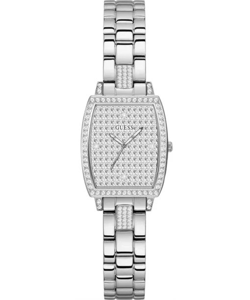 Guess Brilliant Silver Tone Watch 24mm