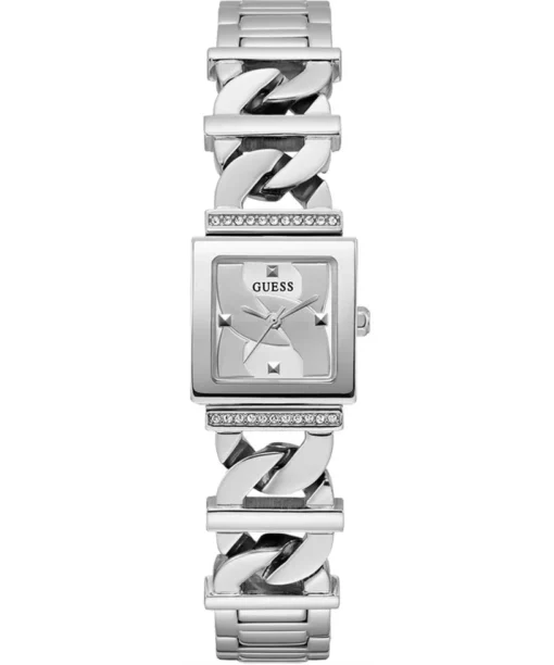 Guess Runaway Silver Tone Watch 20.8mm