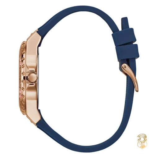 Guess Limelight Blue Silicone Watch 39mm
