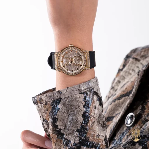 Guess Limelight Gold Tone Watch 39mm