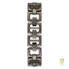Guess Logo Gunmetal Engraved Watch 35mm