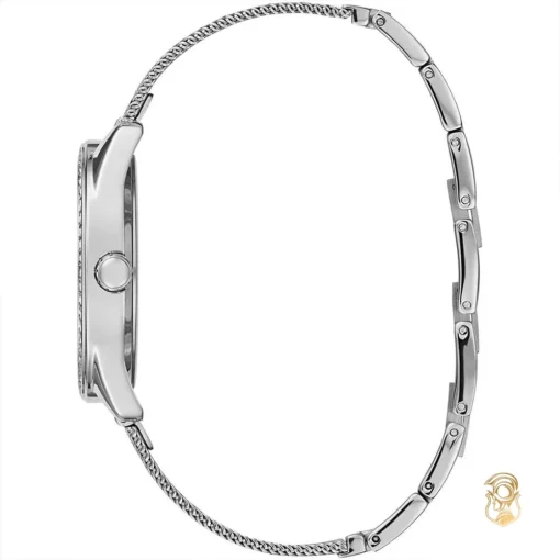 Guess Logo Tiled Silver Watch 36.5mm