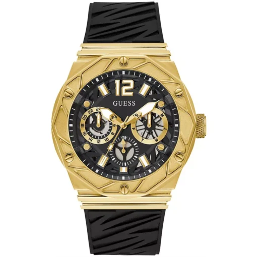 Guess Rival Gold Multi-function Watch 47.2mm