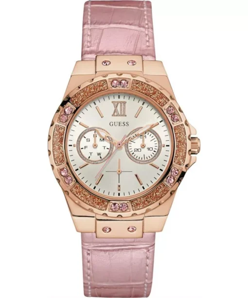 Guess Limelight Pink Tone Watch 39mm
