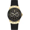 Guess Limelight Black Silicone Watch 39mm