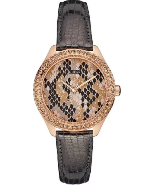 Guess Leopard Black Tone Watch 36mm