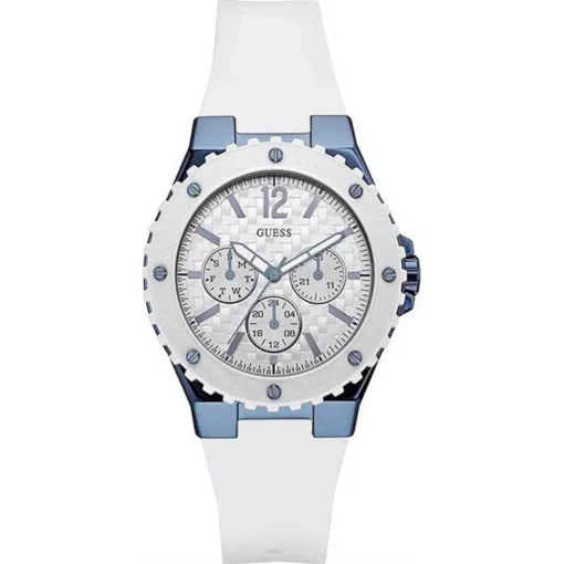 Guess Limelight White Tone Watch 39mm