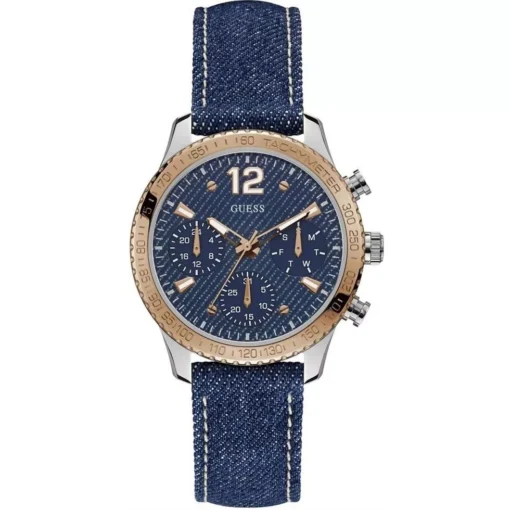 Guess Delancy Denim Blue Watch 38mm