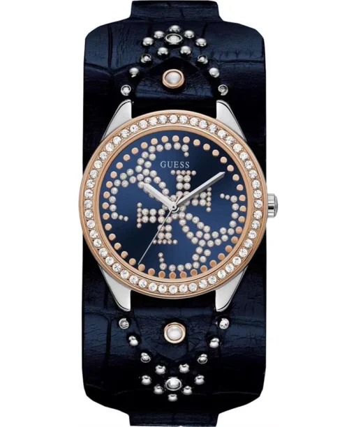 Guess Heartbreaker Cuff Navy Watch 36.5mm