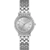 Guess Petite Silver Tone Watch 34mm