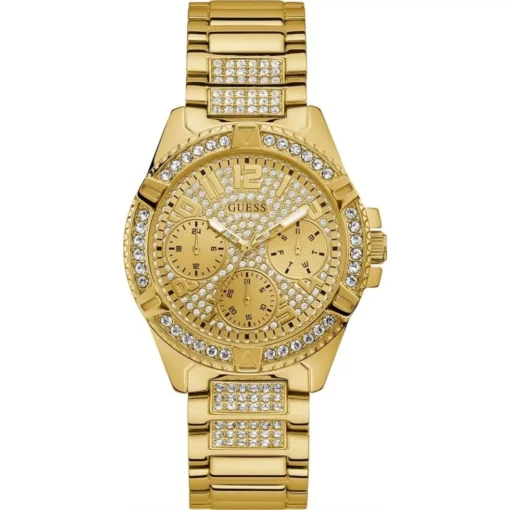 Guess Frontier Gold Tone Watch 40mm