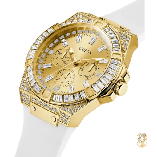 Guess Rigor Gold Tone Watch 47mm