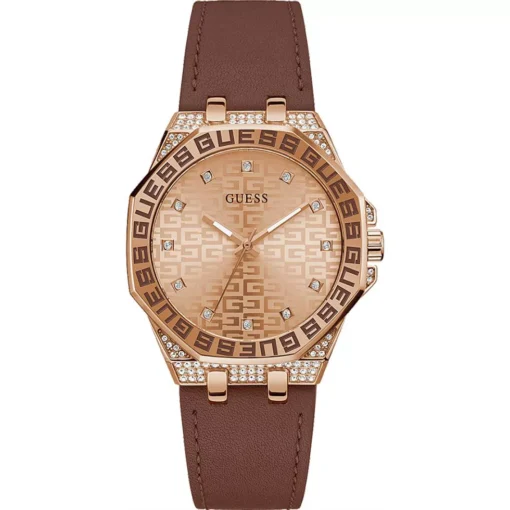 Guess Insignia Rose Gold Tone Watch 38mm