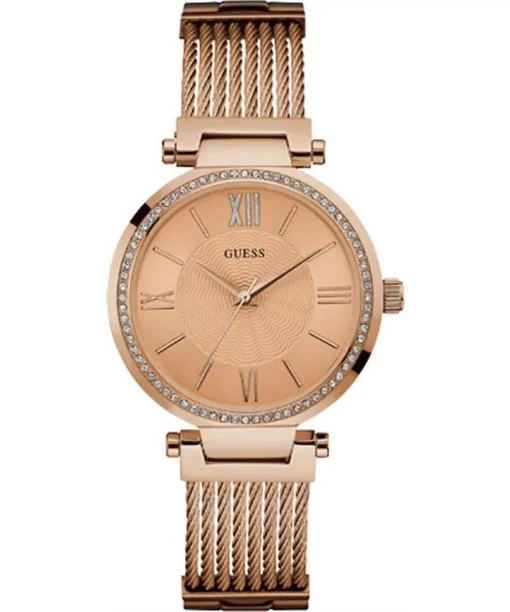 Guess Soho Rose Gold Tone Watch 36mm