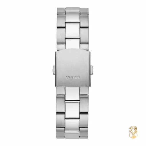 Guess Scope Silver Tone Watch 44mm