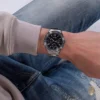 Guess Scope Silver Tone Watch 44mm