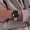 Guess Scope Silver Tone Watch 44mm