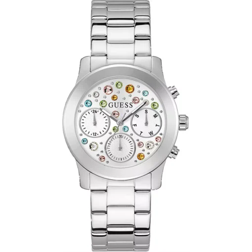 Guess Fantasia Silver Tone Watch 38mm