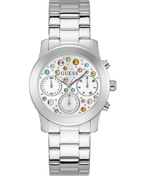 Guess Fantasia Silver Tone Watch 38mm