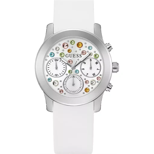 Guess Fantasia White Tone Watch 38mm