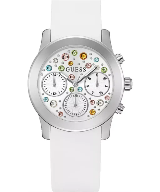 Guess Fantasia White Tone Watch 38mm
