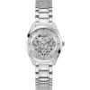 Guess Clear-Cut Silver Tone Watch 34mm