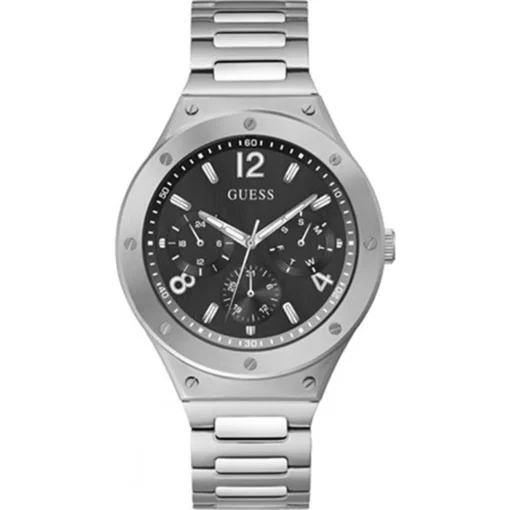 Guess Scope Silver Tone Watch 44mm
