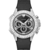 Guess Contender Silver Tone Watch 47mm