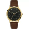 Guess Delancy Brown Tone Watch 44mm