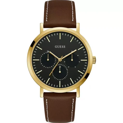 Guess Delancy Brown Tone Watch 44mm