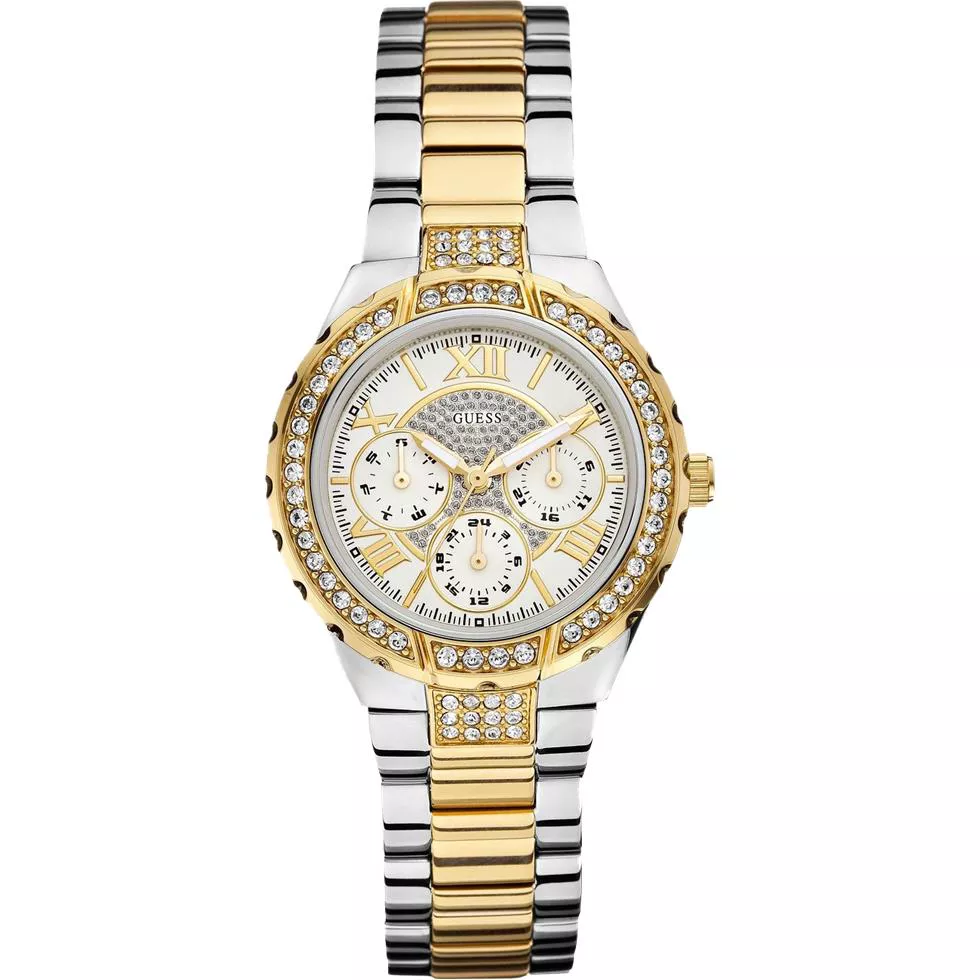 Guess Sparkling 2 Tone Watch 37mm