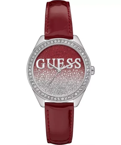 Guess Glitter Red Tone Watch 36mm