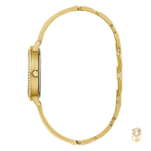 Guess Tri Luxe Gold Tone Watch 32mm