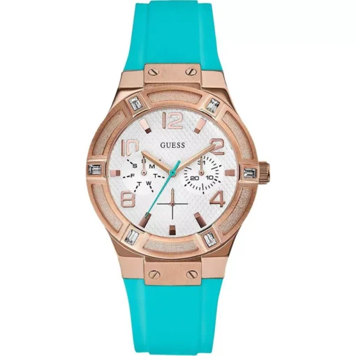 Guess Rigor Blue Tone Watch 39mm