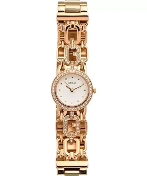 Guess Vanity Chain Rose Gold Watch 22.5mm
